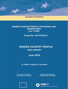 Gender Country Profile Study for Bosnia and Herzegovina