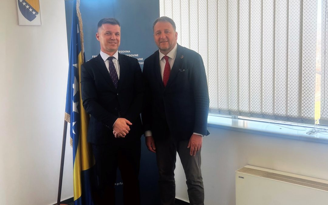 Sastanak direktora Numanovića s rezidentnim predstavnikom UNDPa u BIH