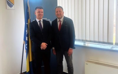 Sastanak direktora Numanovića s rezidentnim predstavnikom UNDPa u BIH
